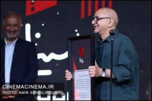 پرویز پرستویی در مراسم گرامیداشت روز سینما