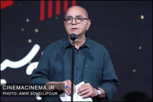 پرویز پرستویی در مراسم گرامیداشت روز سینما