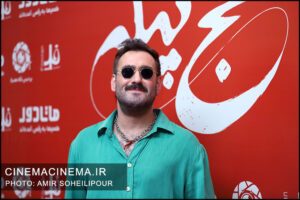 نیما شعبان نژاد در اکران مردمی فیلم کج پیله