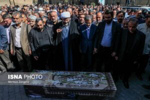 تشییع پیکر «محمد کاسبی»