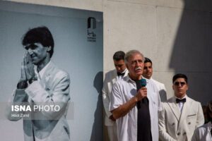 مراسم تشییع پیکر ناصر تقوایی