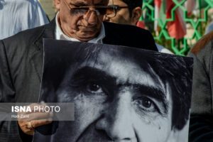 مراسم تشییع پیکر ناصر تقوایی