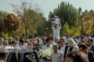 مراسم تشییع پیکر ناصر تقوایی