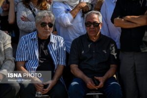 مراسم تشییع پیکر ناصر تقوایی