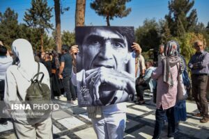 مراسم تشییع پیکر ناصر تقوایی