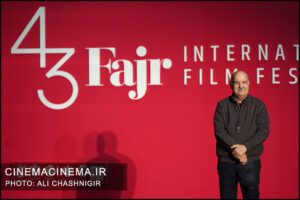 ایرج طهماسب در مراسم افتتاحیه چهل‌و‌سومین جشنواره جهانی فیلم فجر