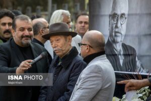 مراسم تشییع پیکر هادی مرزبان