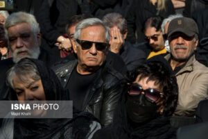 مراسم تشییع پیکر هادی مرزبان