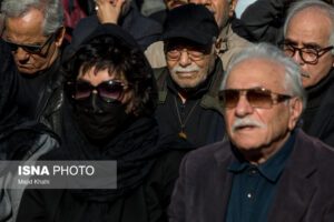 مراسم تشییع پیکر هادی مرزبان