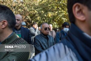 مراسم تشییع پیکر هادی مرزبان