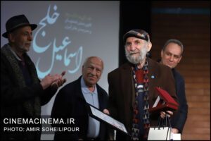 اسماعیل خلج در آیین پایانی یازدهمین دوره‌ انتخاب آثار برتر ادبیات نمایشی