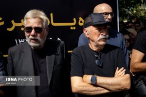 مراسم تشییع و خاکسپاری پیکر زنده یاد «اکبر عبدی»