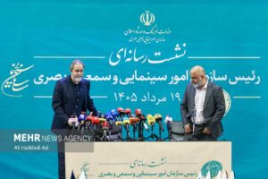 نشست خبری رئیس سازمان سینمایی