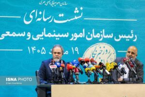 نشست خبری رئیس سازمان سینمایی