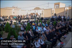 مراسم چهلمین روز درگذشت ایرج (حسین خواجه‌امیری)