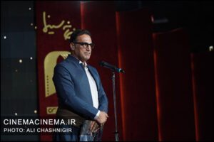 کورش سلیمانی در گرامیداشت روز سینما کورش سلیمانی در گرامیداشت روز سینما