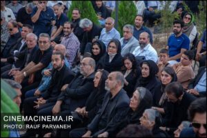 مراسم چهلمین روز درگذشت ایرج (حسین خواجه‌امیری)