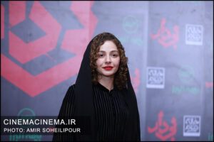 مهتاب ثروتی در اکران خصوصی فیلم بی‌دار