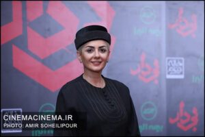 مهسا طهماسبی در اکران خصوصی فیلم بی‌دار